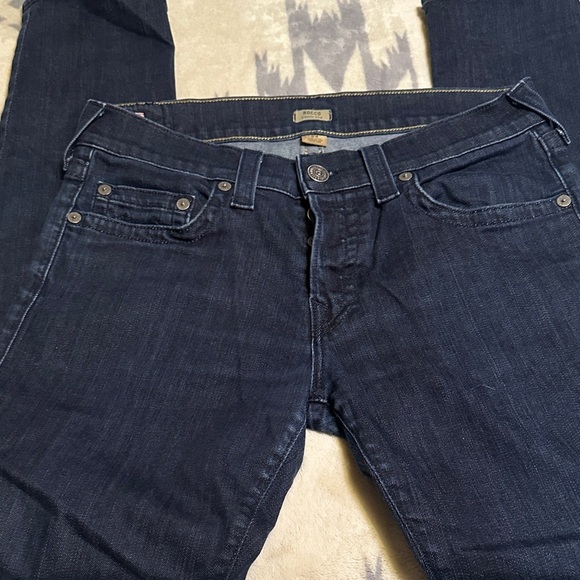 True Religion Rocco Classic slim Men's jeans - Dark Blue size 34 - Picture 6 of 10